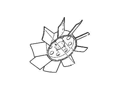 Mopar 52079654AC Fan-Cooling