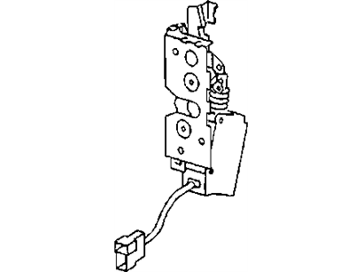 2004 Dodge Sprinter 2500 Door Latch Assembly - 5104371AA