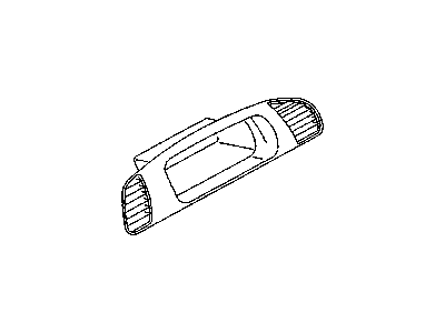 Mopar 5104263AA Bin-Instrument Panel