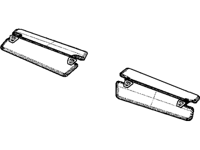Mopar 68026615AA Visor