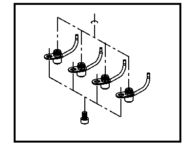 Mopar 68031460AA Valve Kit-Piston Oil Cooler