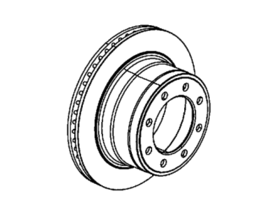 2020 Ram 3500 Brake Disc - 68290077AA