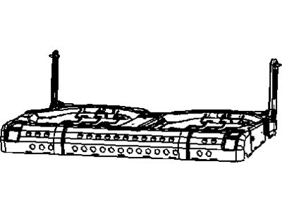 Mopar 5183218AA Frame-Seat Cushion