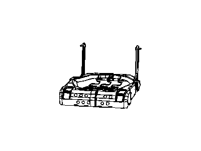 Mopar 5183213AA Frame-Seat Cushion