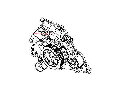 Mopar 4792838AB Water Pump