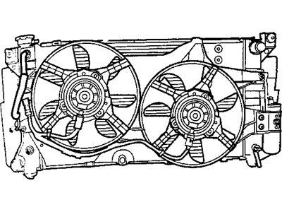 2000 Dodge Caravan Transmission Oil Cooler Hose - 4809136AA