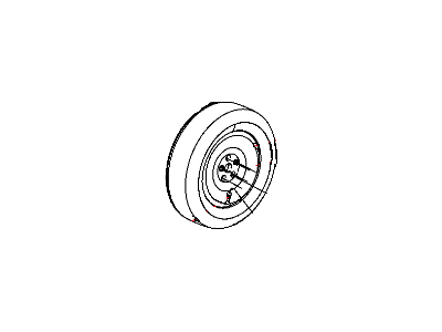 Dodge Spare Wheel - 4721196AC