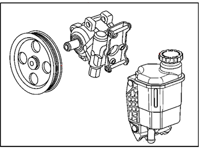 Ram Power Steering Pump - 68069904AC