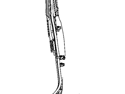 Mopar 68082441AD Door Lower Hinge