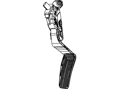 Mopar 53013783AB Pedal-Accelerator