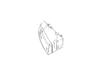 Mopar 4630872AB Headlamp Module