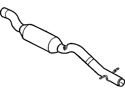 Mopar 52103383AB Catalytic Converter