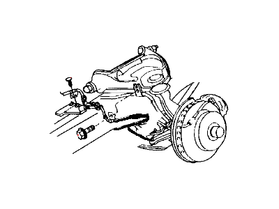 Mopar 52009450AC Line-Brake