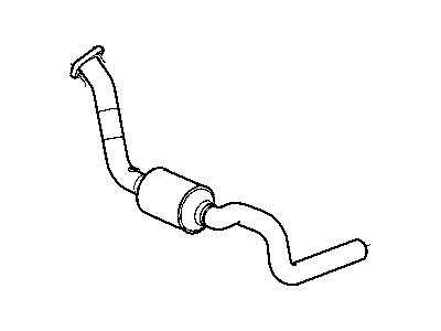 2007 Chrysler Aspen Catalytic Converter - 52855503AA