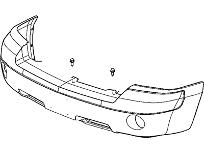 Mopar 55077646AC Cover-Front FASCIA