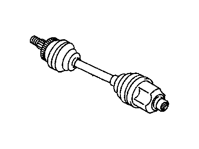 Dodge Stratus Axle Shaft - MR196764