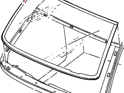 Mopar 5083964AB Windshield