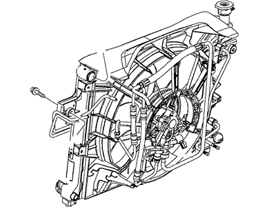 Mopar 5019708AB Line-Hydraulic Fan