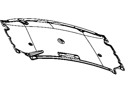 Mopar 55197292AC SILENCER-Hood