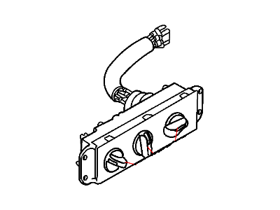 Mopar 55037612AA Air Conditioner And Heater Control Switch
