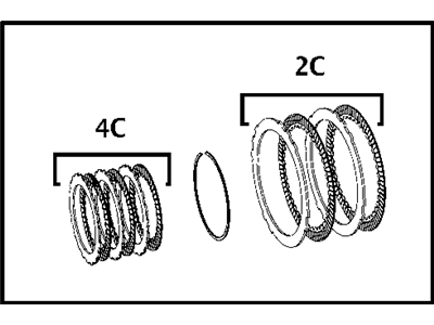 Mopar 5013087AE CLTCH Pkg-Automatic Transmission