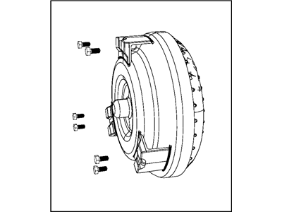 2011 Chrysler 300 Torque Converter - 68087445AA