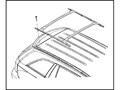 Mopar 82207950 Rack Kit-MULTIPURPOSE