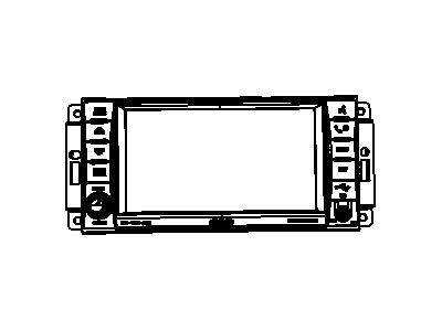 Mopar 5064404AD Radio-MW/FM/DVD/HDD/NAV