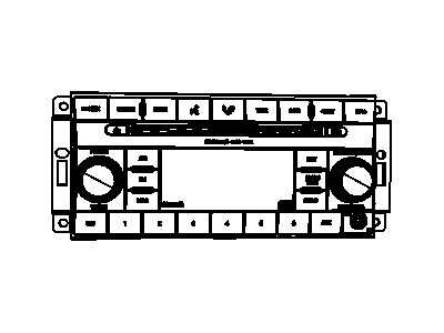 Mopar 5064411AD Radio-AM/FM With Cd