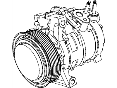 2011 Dodge Caliber A/C Compressor - 55111296AC