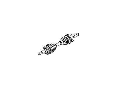 Mopar 5286710AE Axle Shaft Right