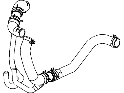 Mopar 55111286AB Hose-Engine COOLANT To Oil COOLE