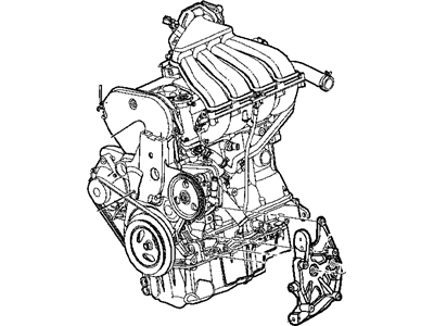 2006 Chrysler PT Cruiser Engine Mount Bracket - 4668458AB