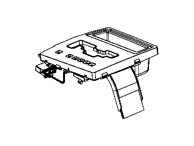 Mopar 4578581AB Bezel-Console PRNDL