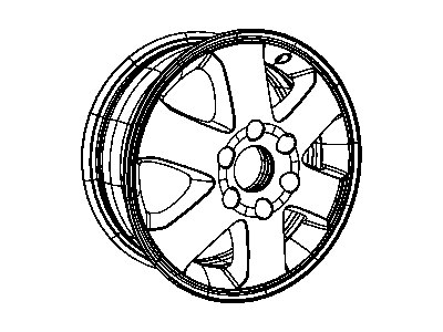 2008 Dodge Sprinter 2500 Spare Wheel - 68004980AA