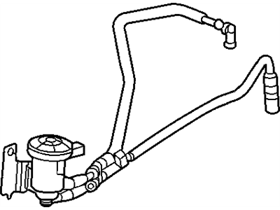 Mopar 4861539AA Bracket-Proportional PURGE SOLENOID