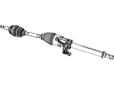 Mopar 52123872AB Axle Half Shaft