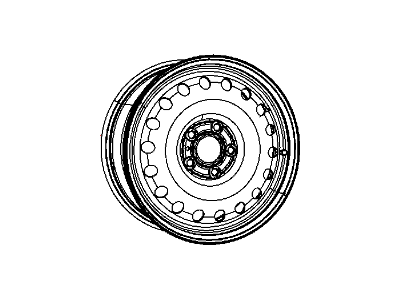 Dodge Durango Spare Wheel - 68051987AC