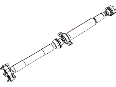 Mopar 52123469AE Rear Drive Shaft