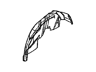 Mopar 5114204AA Panel-WHEELHOUSE Inner