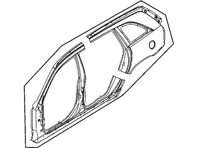 Mopar 5137697AA Panel-Body Side Aperture