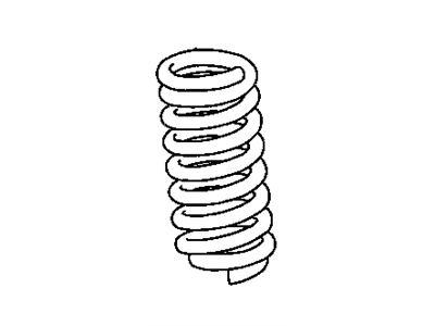 Mopar 52855675AB Front Coil Spring