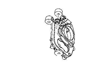 Mopar 52855117AA Front Steering Knuckle