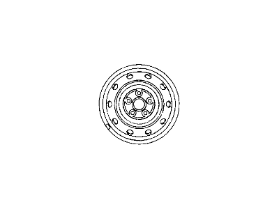 Mopar 4764968AA Steel Wheel