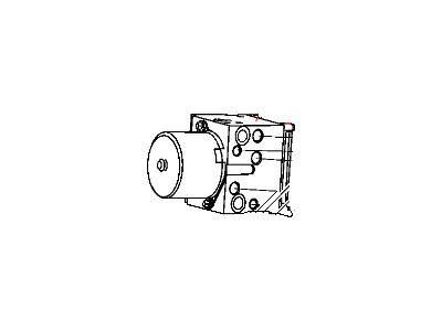 Mopar 52010404AK Anti-Lock Brake Control Module