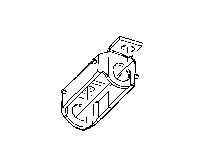 Mopar 68068159AA Bracket-Tow Hook