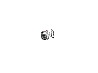 Mopar 68223053AB Motor-Blower With Wheel