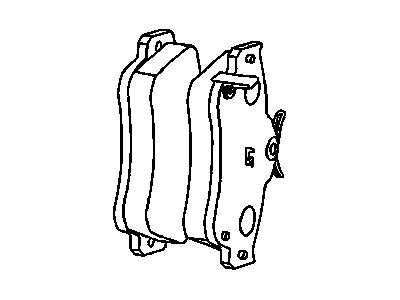 Mopar 5083853AA Front Brake Pads