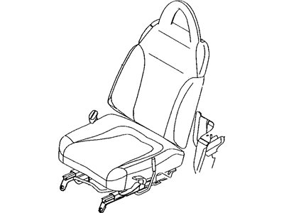 Mopar RV351AZAA Seat Back-Front