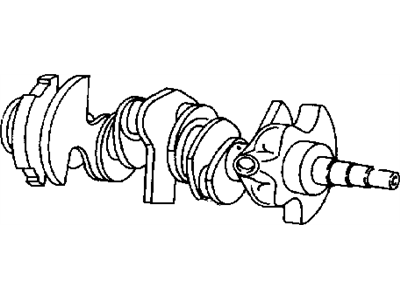 2005 Dodge Grand Caravan Crankshaft - 4621983AB